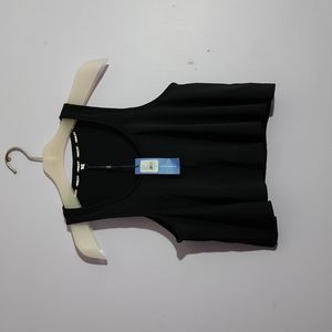NWT Rebecca Minkoff Tippi Ruffle Sport Bra Sz M Black